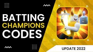 All NEW *Secret* Batting Champions Codes 2022 Latest Update