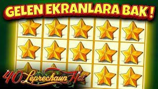 SLOT OYUNLARI  40 LEPRECHAUN HOT  GELEN EKRANLARA BAK !