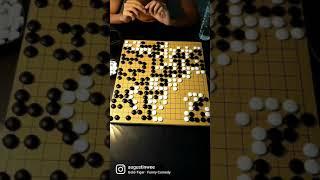 Weiqi (Go) game, easy to understand how to play but challenging to master it.