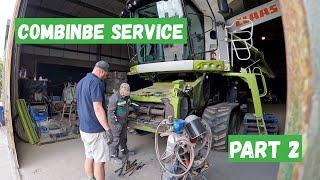 SERVICING THE CLAAS COMBINE... PART 2 - Fenland Farming Adventures