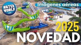 NUEVO tobogán en WATER WORLD de LLORET DE MAR | Único en EUROPA