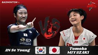 The Ultimate Power | An Se Young (KOR) vs Tomoka Miyazaki (JPN) | Badminton 2025