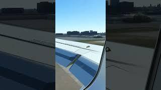 Landing in Las Vegas. Airbus A320neo (MFS)