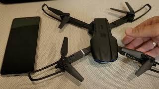 Как управлять дроном E99 K3 Pro с телефона.  Квадрокоптер  E99 pro Drone  Управление дрон с телефона