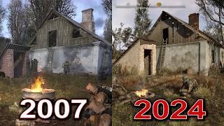 STALKER 2007 vs 2024 Comparison: Sidorovich & Rookie Village