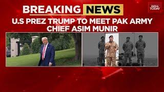 Breaking: US President Donald Trump To Meet Pakistan Army Chief Asim Munir At White House Tomorrow