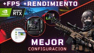 La mejor configuración  panel de control  Nvidia +FPS  Mayor rendimiento (Paso a Paso) 2024 - 2025