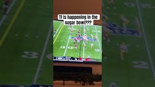 Georgias embarrassing loss in the sugar bowl #sugarbowl #georgia #notredame #cooked