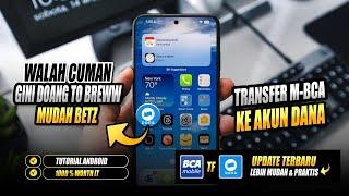 Update !!! CARA TRANSFER TOP UP MBCA KE AKUN DANA SIMPLE & TANPA RIBET