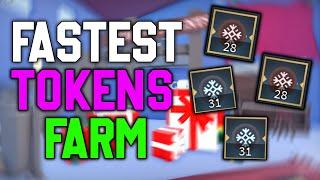 Roblox Wild West Christmas Event Fastest Tokens Farm!