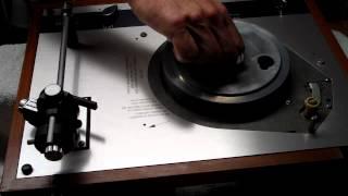 How to Release Transport Screws on the Thorens TD-160, 165, and Like Model Thorens Turntables