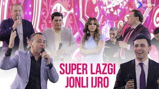 Xorazm ustoz san'atkorlari va o'zbek estrada yulduzlaridan - Super lazgi (Jonli ijro) (Sunnat to'yi)