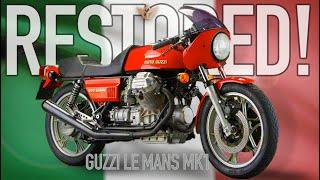 Unbelievable motorcycle restoration - Moto Guzzi LeMans Mk1 - My hardest yet!