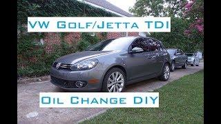 VW Golf/Jetta TDI - Oil Change DIY - 2009-2014