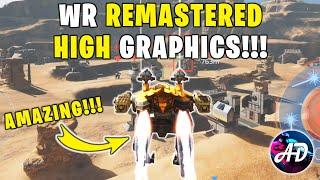 NEW HIGH QUALITY Graphics - IT'S AMAZING! | War Robots HD Remastered Gameplay WR