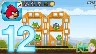 Angry Birds: Gameplay Walkthrough Part 12 - Mighty Hoax 1. 13-20 (iOS, Android)