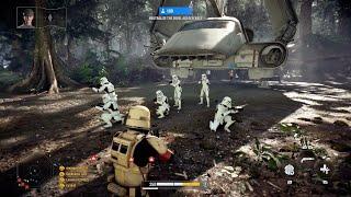 Star Wars Battlefront 2: Galactic Assault Gameplay (No Commentary)