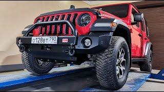 Силовой бампер РИФ на Jeep Wrangler: обзор и пошаговая установка