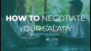 How to Negotiate the Salary You Deserve