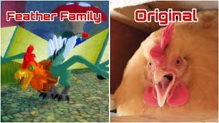 All Bird Calls Original Videos! (Roblox Feather Family)