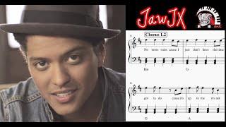 Bruno Mars - Just The Way You Are ( Piano sheet music )