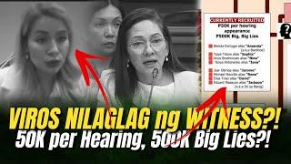 VIROS IBINULGAR?! UMAABOT sa KALAHATING MILYON ang BAYAD sa mga WITNESS para MAGSINUNGALING?!