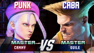 SF6 ▰ PUNK (Cammy) vs CABA (Guile) ▰ High Level Gameplay