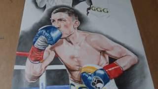 Gennady GGG Golovkin Artist Sabyrzhan Tulepkereev 2016