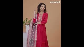Festive Salwar Suit - M641 | Christmas & Sankranti Sale - Upto 30% Off | Maatshi | 23 Dec 24