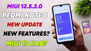 Redmi Note 8 MIUI 12.5.2.0 Stable Update What's New - Next Update MIUI 13?