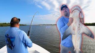 I Caught a TRUE River Monster *** Bull shark Catch, Clean and Cook