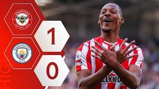 DOUBLE over the Champions  Brentford 1 Manchester City 0 | Premier League highlights