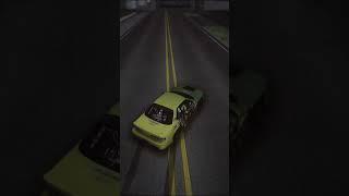 небольшой проездик в сф на тринашке | drift paradise mta #drift #shorts