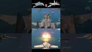 J-25 VS F/A-18E/F SUPER HORNET BURST DAMAGE COMPARING IN MODERN WARSHIPS#shorts #viral