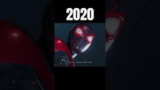 Evolution Of Marvel Spider-Man PS4 #shorts