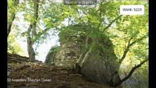 INV#: 5223 Axaxdərə (Axaxdere)/Car - Şeytan Qalası - Devil's Castle in Zaqatala , Azerbaijan.