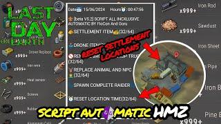 NEW SCRIPT GG AUTOMATIC ALL INCLUSIVE ™️ (RESET SETTLEMENT LOCATIONS) | LAST DAY ON EARTH: SURVIVAL