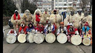 Ursii Gara Suceava-Burdujeni. Mascatii Revelion  2023-2024. Obiceiuri si Traditii de Iarna Suceava.