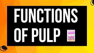 Functions of Pulp | Oral Histology | Dental Lectures | Pulp