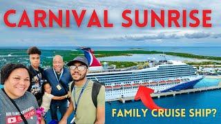 SURVIVING 5 Days onboard one of Carnival's MOST CONTROVERSIAL ships- CARNIVAL SUNRISE! Full Movie