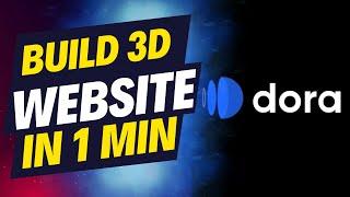 Dora AI Website Builder Review (No-Code 3D Magic) | Demo | Review