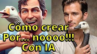 Cómo crear por... noooo!! con IA! Stable Diffusion en español