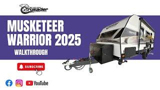 2025 Crusader Musketeer Warrior | Off-Road Single Axle Caravan Walkthrough | Fiberglass Composite