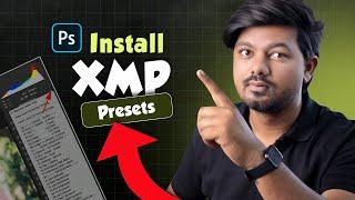 How to install Camera raw presets in photoshp | .Xmp presets install in photoshop