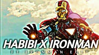 HABIBI ft IRONMAN EDIT | Habibi X Ironman edit | ironman badass status | #status