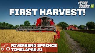 Starting Out On The NEW Farm!! Riverbend Springs FS25 Timelapse Farming Simulator 25 Ep 1