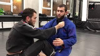 Abubakar Khadaev -  shin to shin to armbar