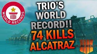 TRIO WORLD RECORD!! 74 KILLS with Prairzy x Brks #alcatraz #PS5 #blackout