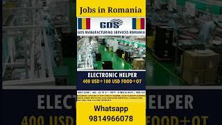 Jobs In Romania For Indian Freshers