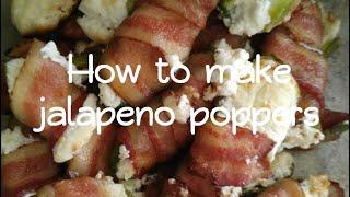 Vlog #2 Making Jalapeño poppers